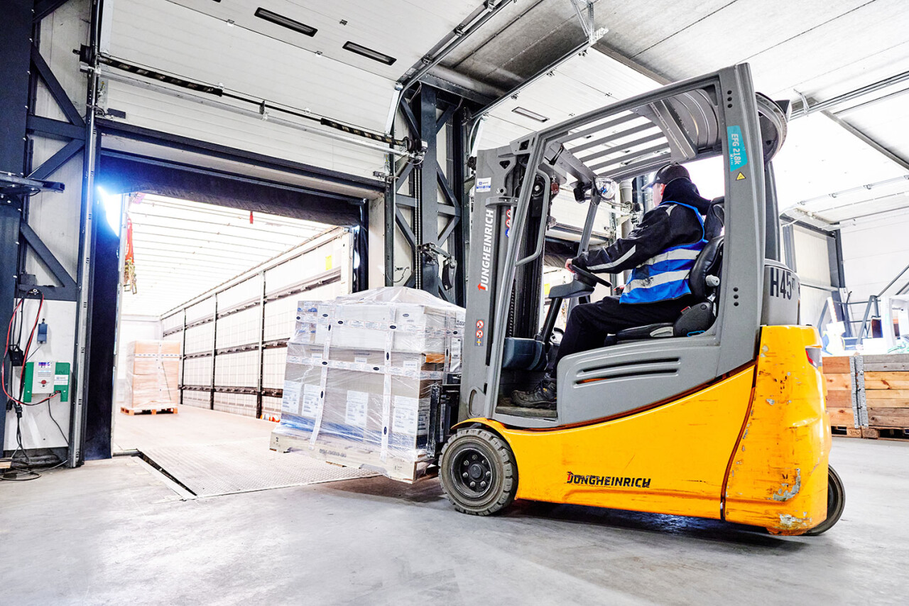 Heftruck Magazijn Vorex Logistics