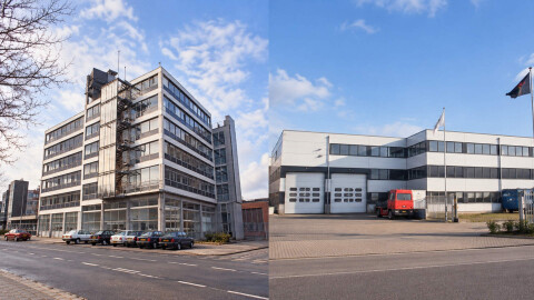 Old office buildings Vorex Logistics